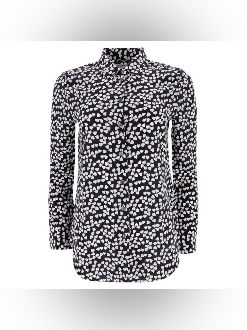 EQUIPMENT ESSENTIAL SILK HEART SHIRT Small